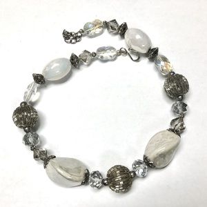 Pearl White Bead Necklace